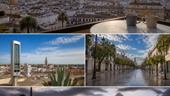 Jerez de la Frontera afronta un sábado con nubosidad variable y temperaturas estables