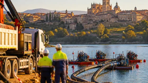 La CHD anuncia medidas de emergencia para asegurar el agua a Segovia y municipios próximos