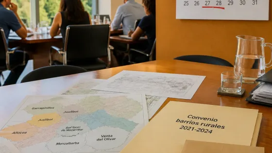 La DPZ exige 2 millones al Ayuntamiento por el convenio de barrios rurales y convoca comisión de seguimiento