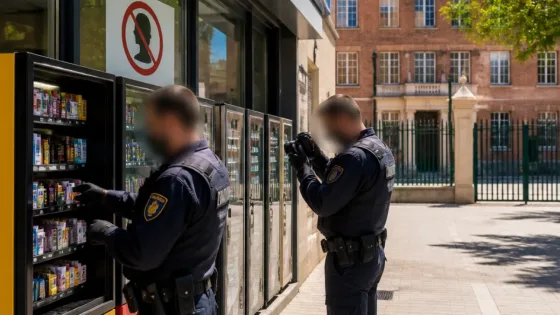 La Guardia Civil detecta venta de vapeadores a menores y máquinas sin control en nueve municipios