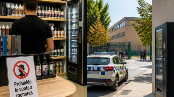 La Guardia Civil detecta venta de vapers a menores y máquinas sin control en nueve municipios