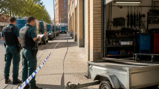 La Guardia Civil detiene en Valladolid a cuatro personas por robos en remolques