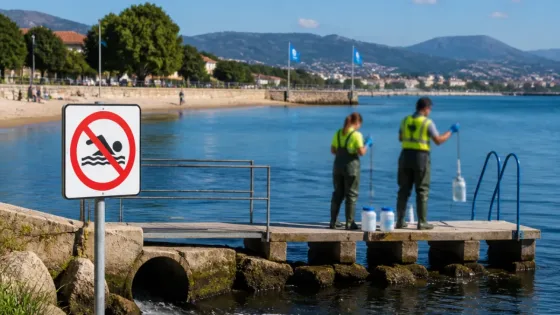 La mayoría de playas de la comarca de Pontevedra obtienen «excelente» tras casi 230 análisis