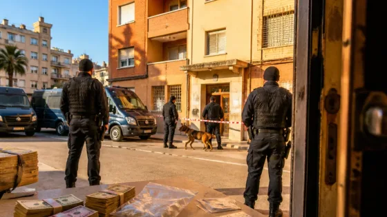 La Policía desmantela en Lorca un punto de venta de cocaína y heroína abierto las 24 horas