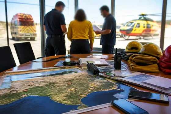 La Región de Murcia ofrece todos sus medios para ayudar en la extinción del incendio de Almería