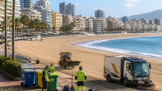 Las Palmas de Gran Canaria invierte 15,9 millones para reforzar la limpieza de playas y litoral