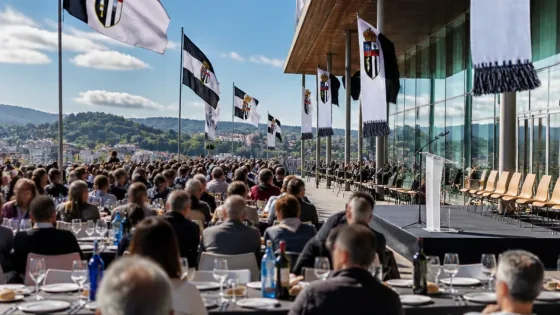Las peñas madridistas de Lugo organizan una gran comida con representación del club
