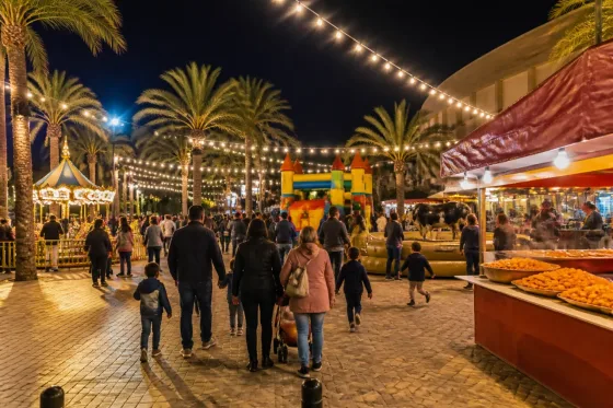 Little Park llega a Roquetas de Mar con un parque infantil nocturno para el verano