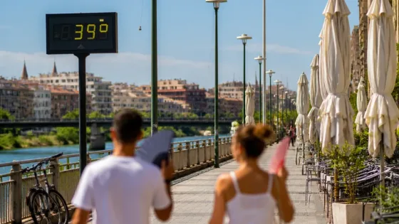 Logroño en alerta amarilla por calor: se esperan máximas próximas a 40 ºC