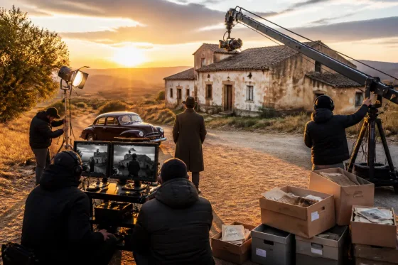 Lorca regresa a la pantalla: RTVE rueda un 'true crime' sobre Federico García Lorca
