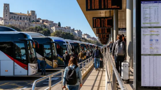 Manresa: multiplican en agosto los autobuses directos a Barcelona
