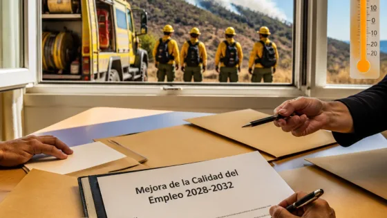 Murcia acuerda la mejora laboral para bomberos forestales mientras persiste la alerta por incendios