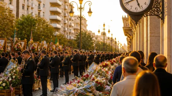 Orihuela adelanta la Ofrenda de Flores para compaginarla con la final del Mundial