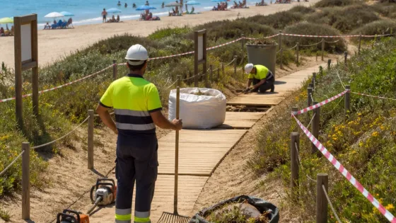 Orihuela refuerza la conservación de la microrreserva de Aguamarina y la playa de La Glea