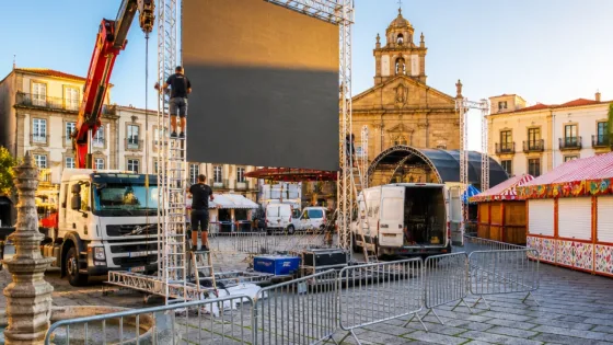 Pontevedra afronta un choque institucional por la ubicación de la pantalla para la final del Mundial