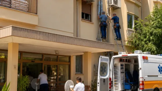 Problemas de climatización en la residencia José López Barneo afectan a usuarios en Jaén