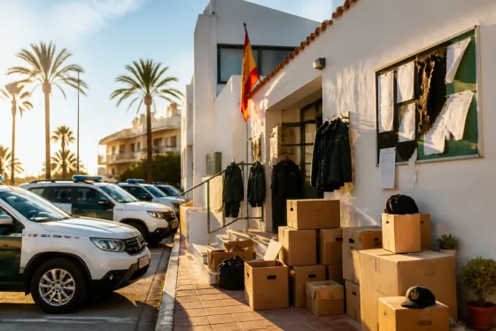 Roquetas de Mar afronta el traslado de más de 180 guardias civiles y la inquietud de la plantilla