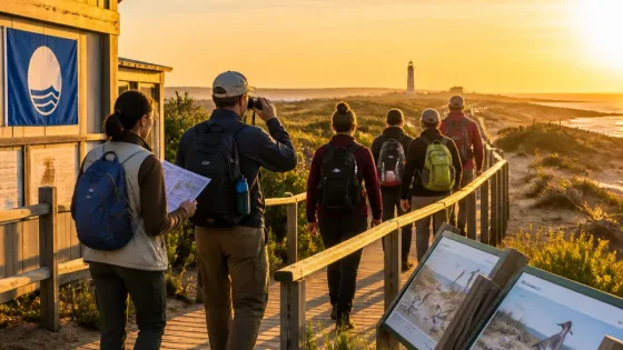 Ruta al atardecer por la Punta Saboneses, una apuesta por la naturaleza en El Puerto de Santa María