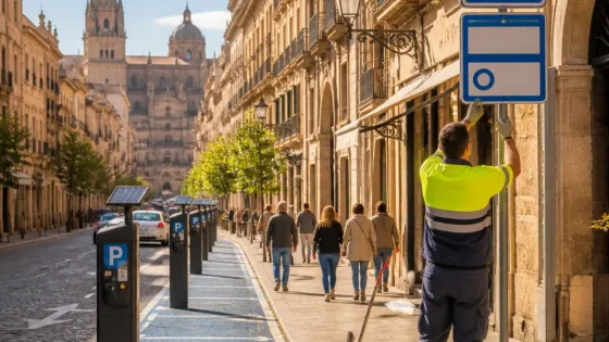 Salamanca estrena más de 600 plazas de ORA: qué cambia para conductores y comercios