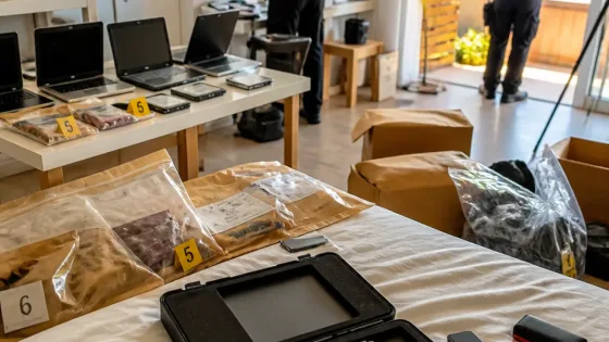 Seis detenidos en Tenerife por una red de pornografía infantil; intervenidas armas y munición