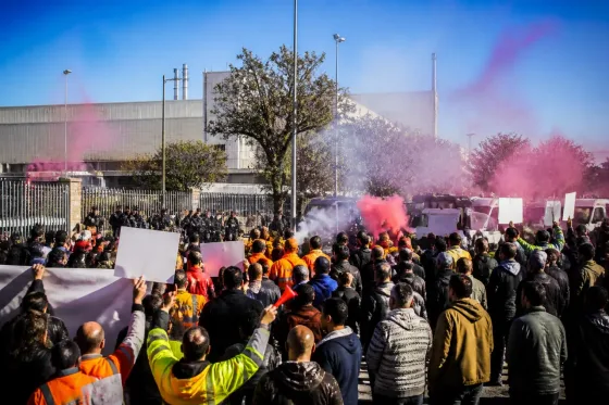 Sevilla afronta la huelga en Airbus San Pablo con un seguimiento masivo y movilizaciones continuadas