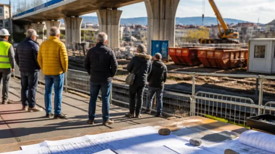 Sin fechas para el derribo del viaducto de Carlos Marx pese al convenio de hace cuatro meses