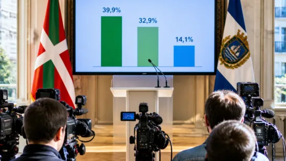 Sociómetro sitúa a EH Bildu primera fuerza, pero PNV y PSE podrían lograr mayoría en las Juntas