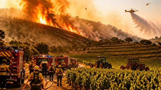 Tarragona: nuevo incendio en Aiguamúrcia, quinto fuego en el Alt Camp en menos de una semana