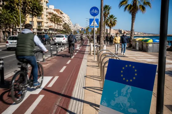 Torrevieja recibirá 206.000 € para 3,7 km de nuevos carriles bici en la ciudad