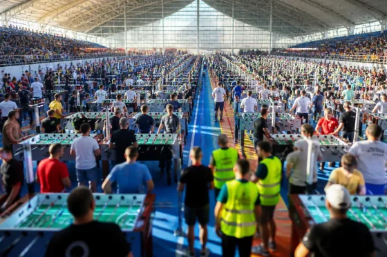 Valladolid acoge la final nacional de futbolín con más de 600 parejas en la Cúpula