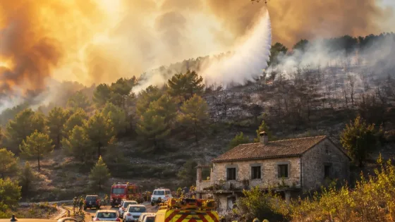 Zaragoza: incendio en las Cinco Villas arrasa 12.000 hectáreas y obliga a evacuar varios pueblos