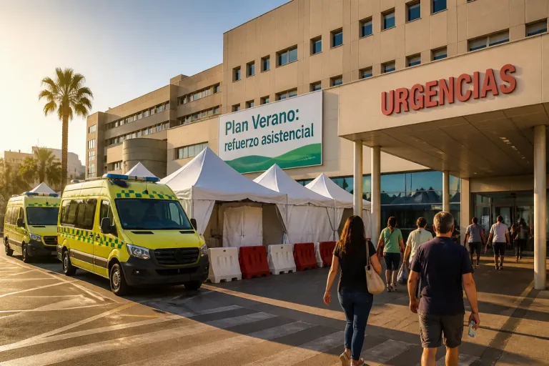 El SAS refuerza la atención sanitaria en la costa de Almería con más de 19 millones este verano