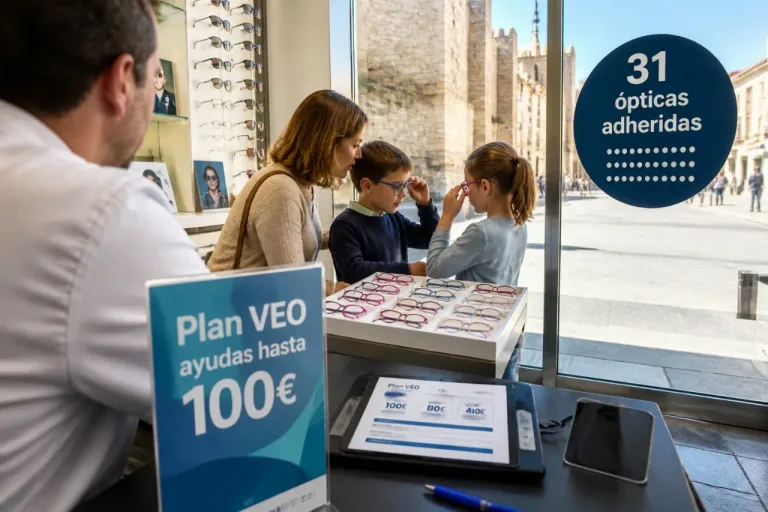 1.349 menores de Ávila han solicitado ya la ayuda visual del Plan VEO