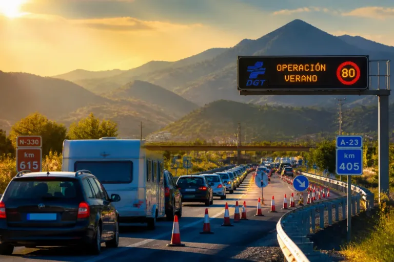 La DGT activa la Operación Verano: 100.000 desplazamientos y atascos previstos en Sabiñánigo