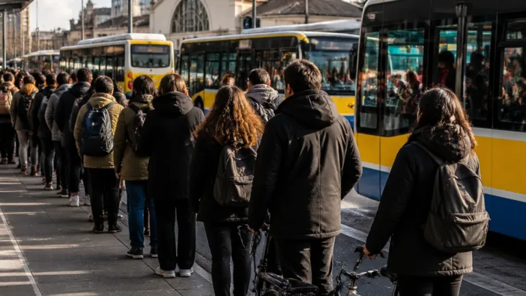A Coruña: estudiantes denuncian aglomeraciones y piden refuerzos en el bus urbano