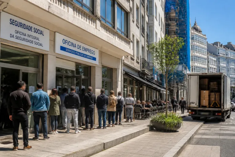 A Coruña: los trabajadores extranjeros superan los 10.000 y empujan el récord de afiliación