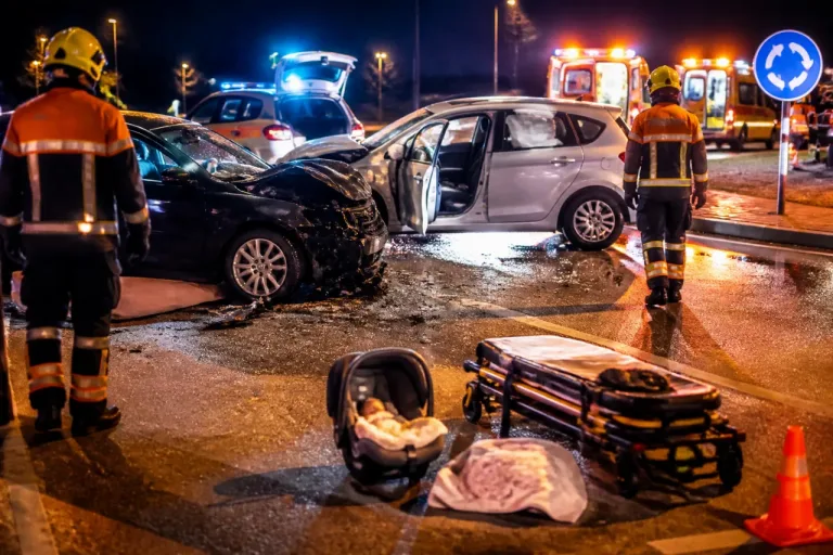 Accidente en Gibraleón deja seis heridos, incluido un bebé, y moviliza a emergencias en Huelva