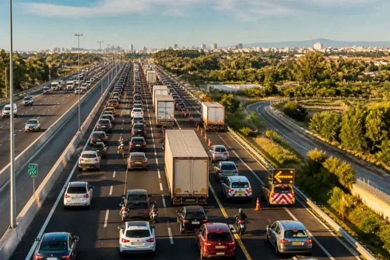 Accidente en la A-7 colapsa el acceso a Valencia y provoca más de 12 km de retenciones