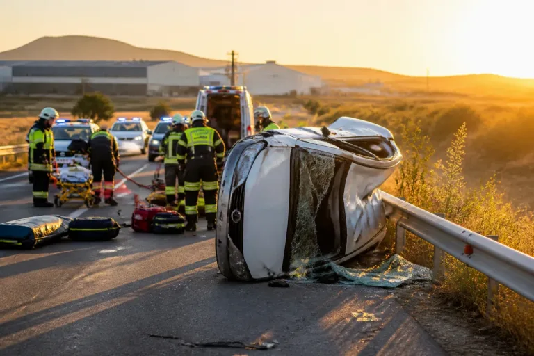 Accidente mortal en la RM-605 en Cartagena deja un hombre fallecido