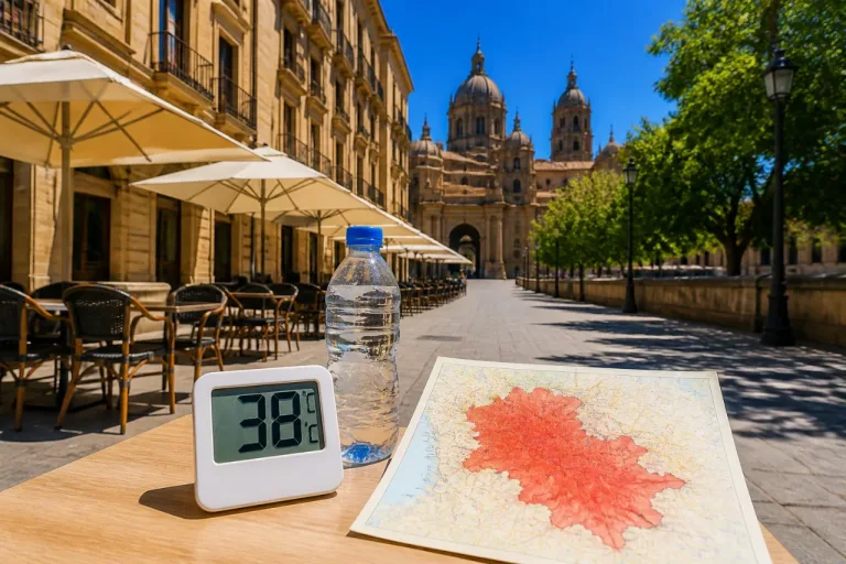 Aemet activa avisos por calor en Salamanca: el sur de la provincia, el más expuesto