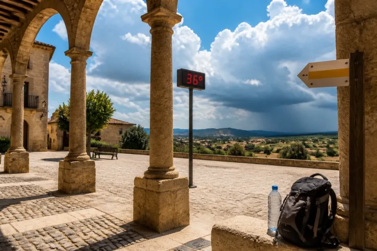 Aemet anuncia jornada de calor intenso y posibilidad de tormentas en la provincia de Cuenca