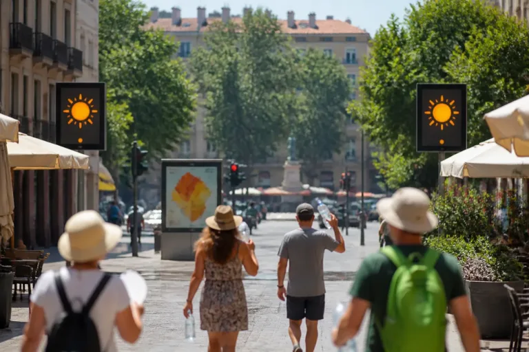 Aemet mantiene avisos por calor en amplias zonas de Navarra este miércoles