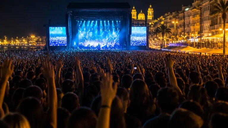 Aitana llena Cádiz: más de 20.000 personas en la cita del Cuarto Azul World Tour