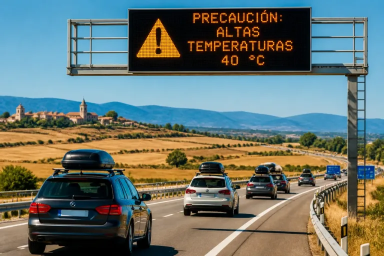 Álava encara un pico de calor: lunes por encima de 40 ºC y aviso amarillo en el sur