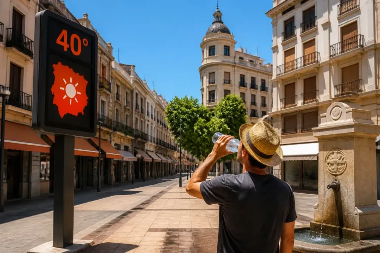 Albacete bajo alerta naranja: prevén máximas de hasta 40 °C y noches cálidas