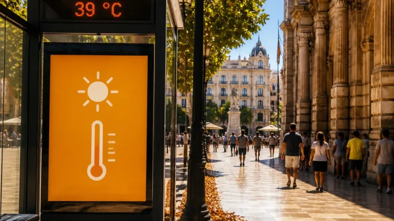 Albacete en alerta naranja por calor: previstas máximas de 39 °C