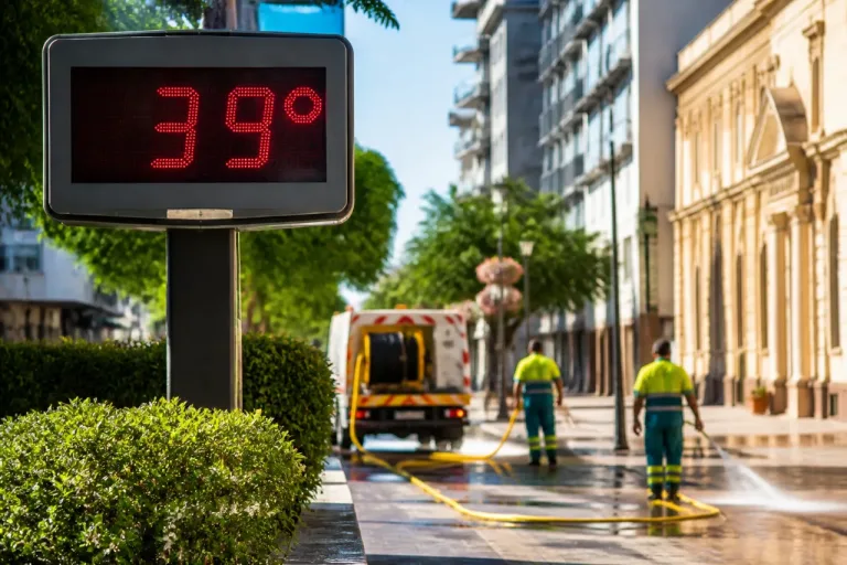 Albacete registra casi 40 ºC y el plan municipal contra el calor queda activado