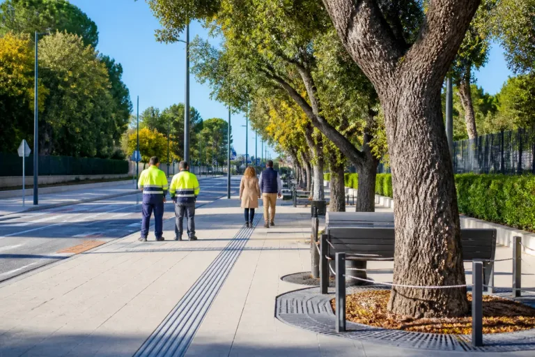 Alcobendas completa la renovación del Paseo Marquesa Viuda de Aldama en La Moraleja
