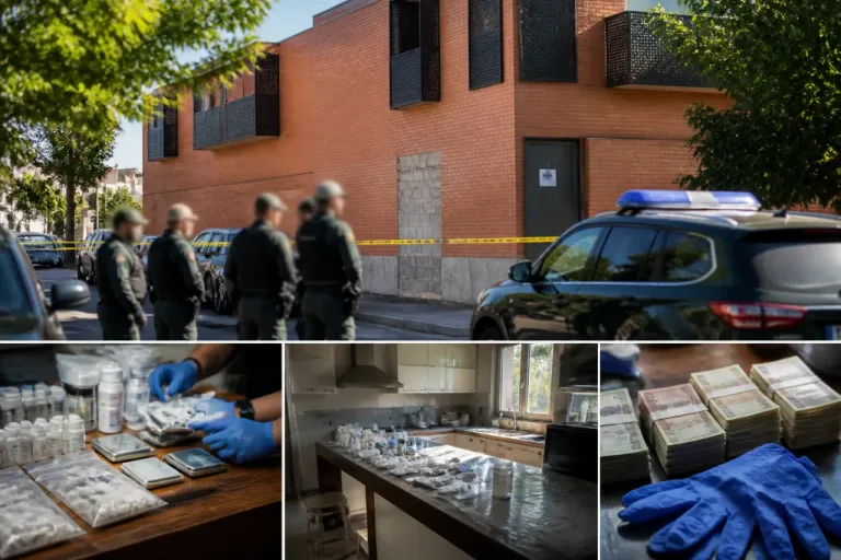 Alcobendas: desarticulada una red de tráfico que operaba desde un inmueble usado como laboratorio