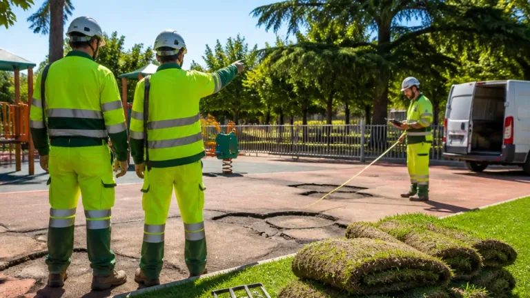 Alcobendas estudia sustituir suelos y césped para combatir las olas de calor
